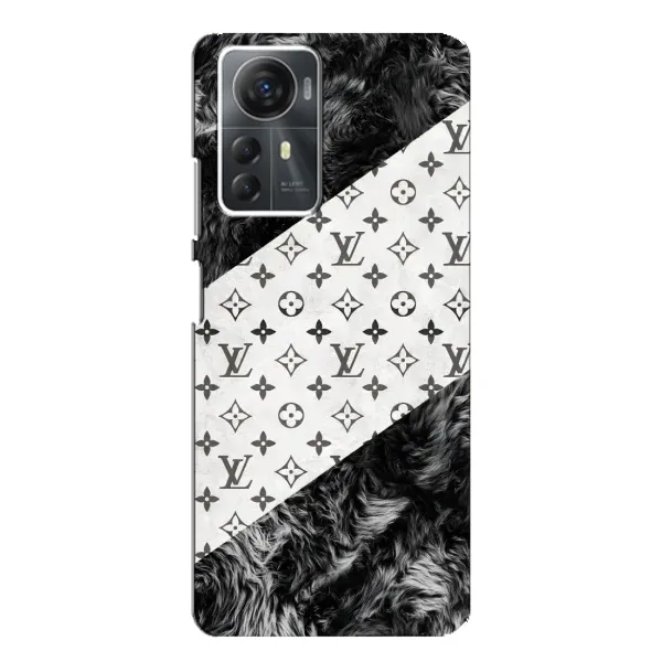 Чехол с рисунком «LV на белом» для ZTE Blade A72s Чехол с рисунком «LV на белом» для ZTE Blade A72s