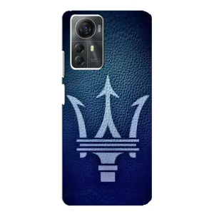 Чехлы с тематикой "Крутые машины" на ZTE Blade A72s (Лого Maserati)