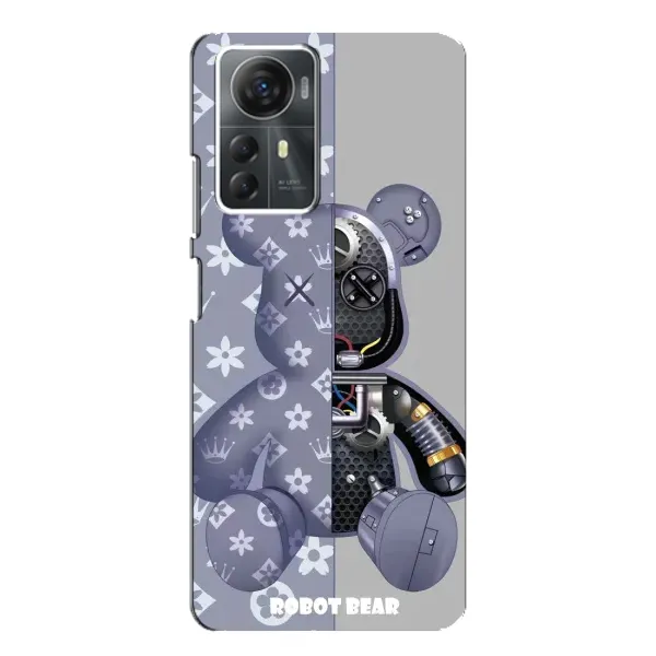 Чехол с рисунком «Медведь Louis Vuitton» для ZTE Blade A72s
