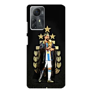 Чехлы Лео Месси Аргентина для ZTE Blade A72s (Месси король)