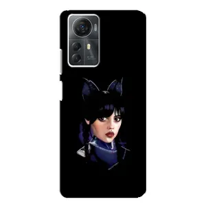 Чехлы с принтом Уэнсдей на ZTE Blade A72s (Милая Уэнсдей)