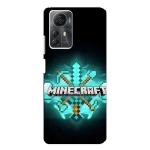 Чехол майнкрафт для ZTE Blade A72s (MineCraft 2)