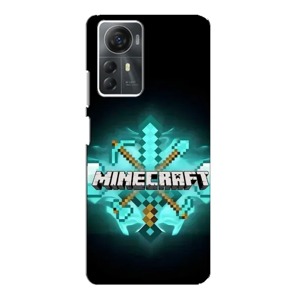 Чехол с рисунком «MineCraft 2» для ZTE Blade A72s