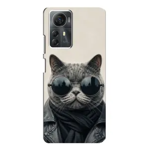 Чехол на тематику: Коты для ZTE Blade A72s (Модный кот)