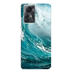 Летний Чехол на ZTE Blade A72s (Морская волна)