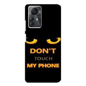 Чехол с Прикольным принтом на ZTE Blade A72s (Не трогай мой телефон)