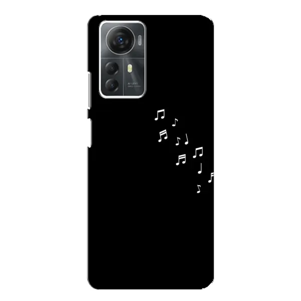 Чехол с рисунком «Ноты» для ZTE Blade A72s