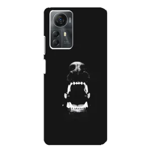 Чехол ДОБЕРМАН для ZTE Blade A72s (Пасть добермана)