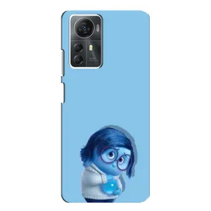 Чехол Головоломка для ZTE Blade A72s - (AlphaPrint) (Печаль)