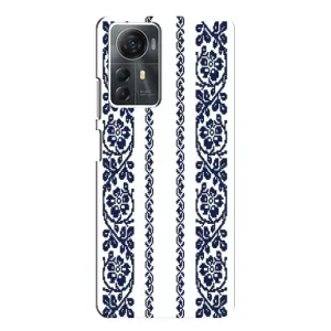 Силіконовый Чохол на ZTE Blade A72s з картинкой Вишиванки (Синя вишиванка)