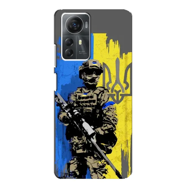 Чехол с рисунком «Солдат ЗСУ» для ZTE Blade A72s Чехол с рисунком «Солдат ЗСУ» для ZTE Blade A72s