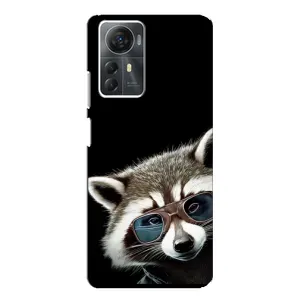 Силіконовий Чохол з Энотами на ZTE Blade A72s (Стильний Єнот)