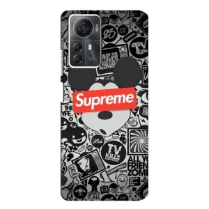 Чехол с Брендами одежды на ЗТЕ Блейд А72с (Supreme Маус)