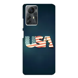 Чехол Флаг USA для ZTE Blade A72s (USA)