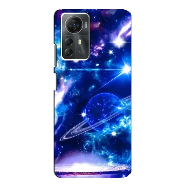 Чехол с рисунком «Яркий космос» для ZTE Blade A72s