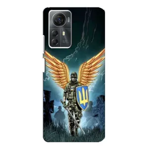 Патріотичний Чохол для ZTE Blade A72s (ЗСУ з крильми)