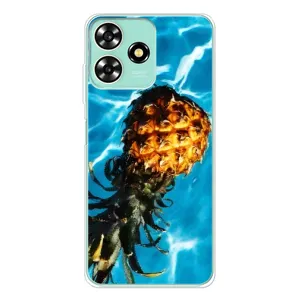 Чохол з зображенням смачної їжі для ZTE Blade A73 (Ананас)