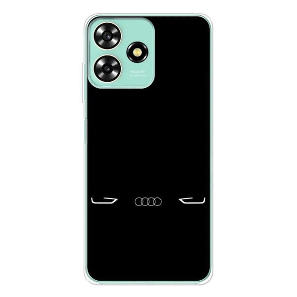 Чехол с рисунком «Силует Audi» для ZTE Blade A73 Чехол с рисунком «Силует Audi» для ZTE Blade A73