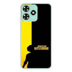 Чехол (TPU) с картинкой "Лого Пабг" на (Battlegrounds)