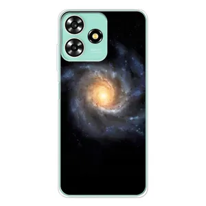 Чохли КОСМОС на ZTE Blade A73 (Чорна дира)
