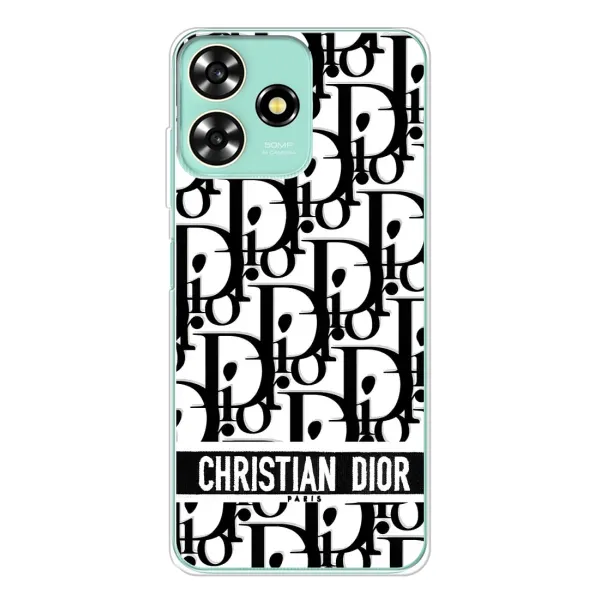 Чехол с рисунком «Christian Dior» для ZTE Blade A73