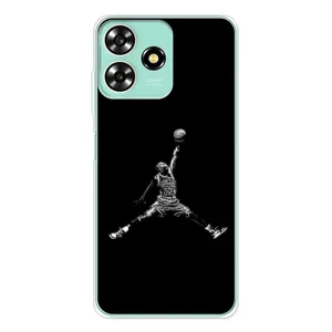 Силиконовый Чехол Nike Air Jordan на (Джордан)