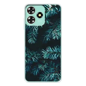 Чехол Новогодняя Елка на ZTE Blade A73 (Ель)