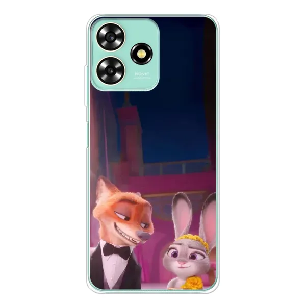 Чехол с рисунком «Главные герои» для ZTE Blade A73 Чехол с рисунком «Главные герои» для ZTE Blade A73