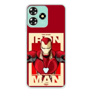 Чехол Супергерой Железный человек на ZTE Blade A73 (Iron man)