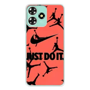 Силиконовый Чехол Nike Air Jordan на (Just Do It)
