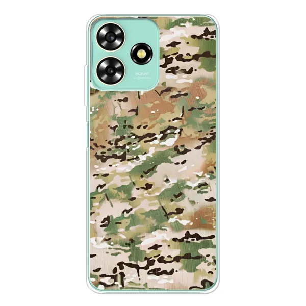 Чехол с рисунком «Камуфляжный» для ZTE Blade A73 Чехол с рисунком «Камуфляжный» для ZTE Blade A73