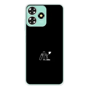 Чохол з картинками на чорному фоні для ZTE Blade A73 (Книжки)