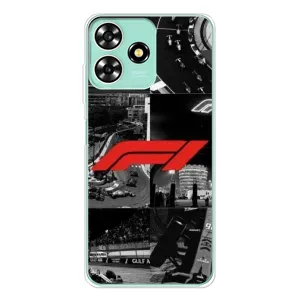 Чехол фильм Формула 1 для ZTE Blade A73 (Коллаж Формула 1)