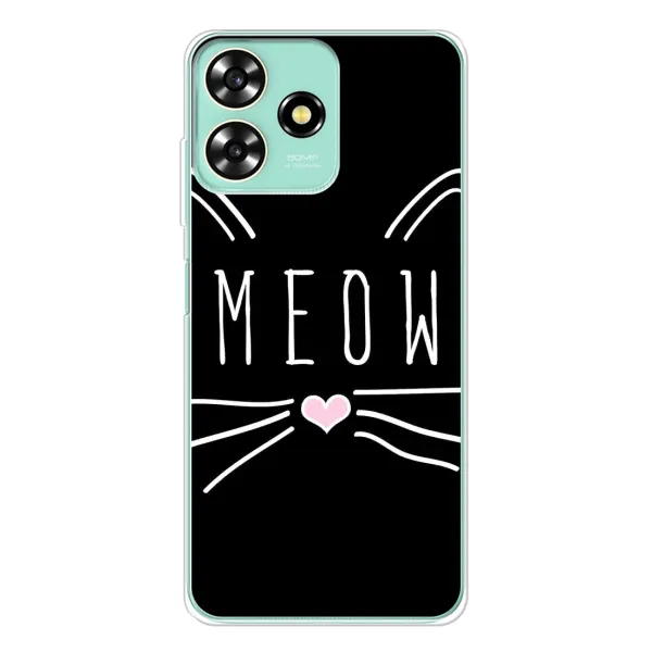 Чехол с рисунком «КОТИК MEOW» для ZTE Blade A73 Чехол с рисунком «КОТИК MEOW» для ZTE Blade A73