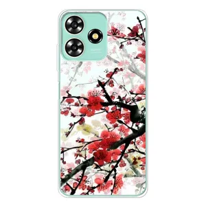 Чехол с принтом САКУРЫ на ZTE Blade A73 (Красивая Сакура)