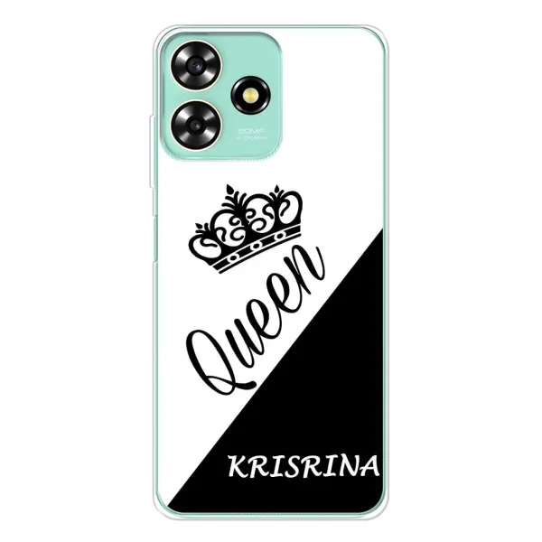 Чехол с рисунком «KRISTINA» для ZTE Blade A73 Чехол с рисунком «KRISTINA» для ZTE Blade A73
