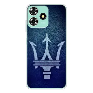 Чехлы с тематикой "Крутые машины" на ZTE Blade A73 (Лого Maserati)