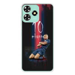 Чехол (TPU) с Футболистом на ZTE Blade A73 (MBAPPE 10)