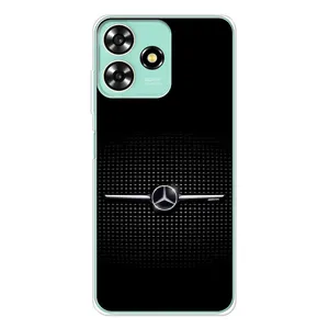 Силиконовый бампер с картинкой машины на ZTE Blade A73 (Mercedes)