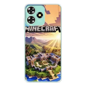 Чехол майнкрафт для ZTE Blade A73 (MINECRAFT)