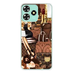 Чехол Стиль Louis Vuitton на ZTE Blade A73 (Мода Луи Виттон)