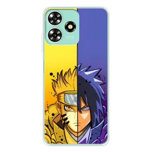 Купить Чохли на телефон з принтом Anime для ZTE Blade A73 (Naruto Vs Sasuke)