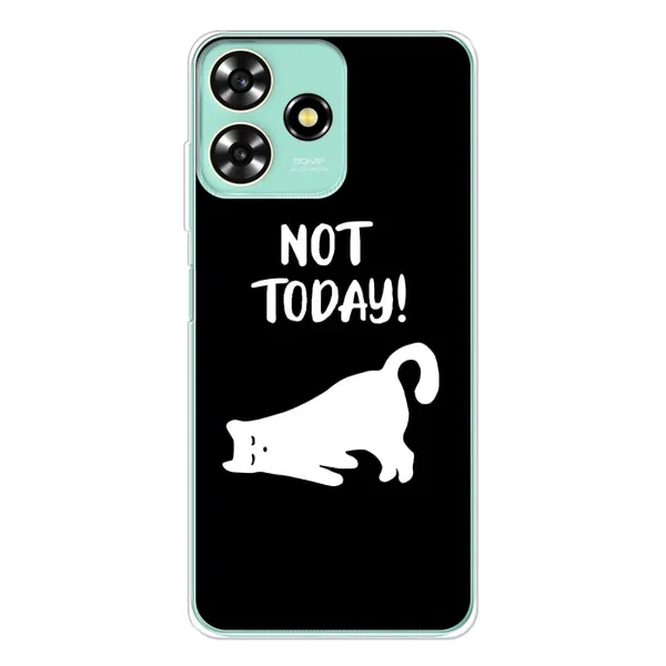 Чехол с рисунком «Not Today» для ZTE Blade A73 Чехол с рисунком «Not Today» для ZTE Blade A73