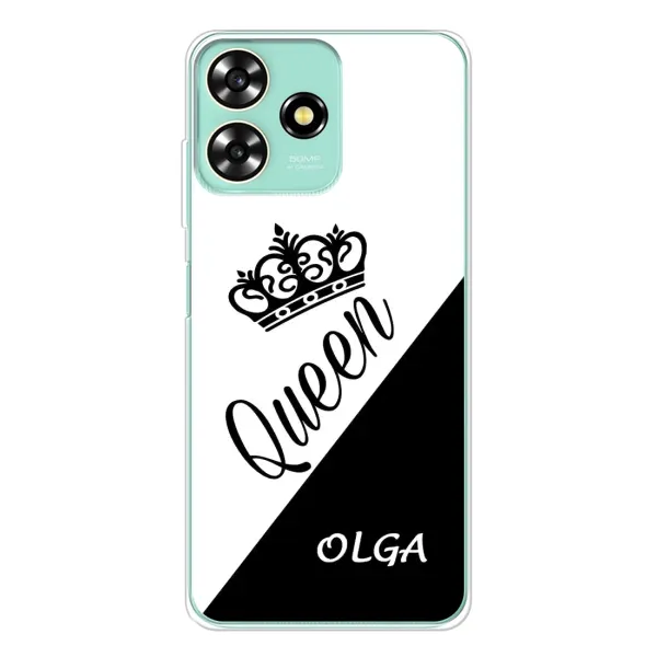 Чехол с рисунком «OLGA» для ZTE Blade A73 Чехол с рисунком «OLGA» для ZTE Blade A73