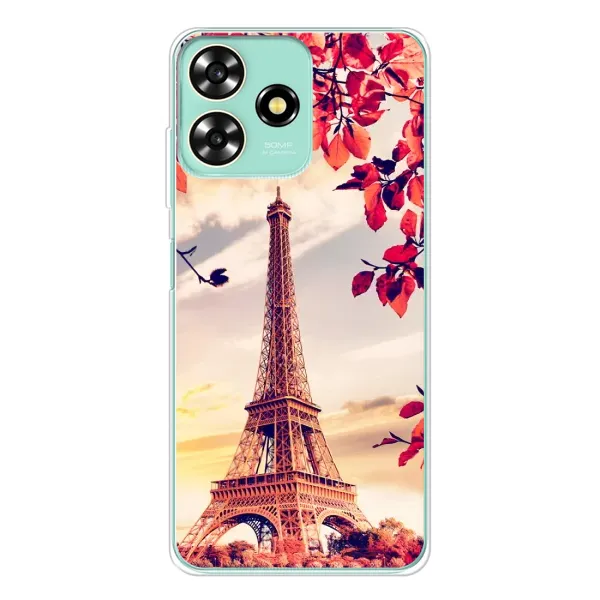 Чехол с рисунком «Paris photo» для ZTE Blade A73 Чехол с рисунком «Paris photo» для ZTE Blade A73