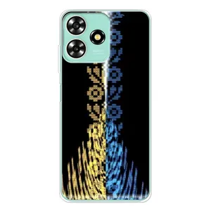 Силіконовый Чохол на ZTE Blade A73 (Патріотична вишиванка)