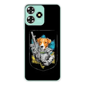 Чохол з принтом для ZTE Blade A73 (Патрон Воїн)