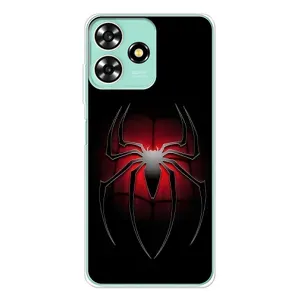 Чехол Супергерой Человека Паука на ZTE Blade A73 (Паук)