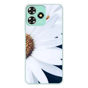 Чехол с ромашками на ZTE Blade A73 (Пол ромашки)