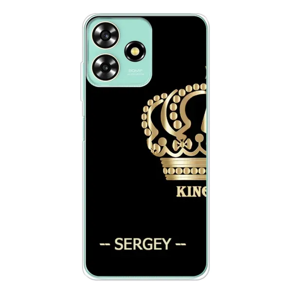 Чехол с рисунком «SERGEY» для ZTE Blade A73 Чехол с рисунком «SERGEY» для ZTE Blade A73